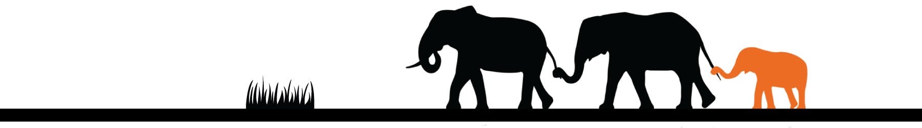 Linebreaker with elephant caricatures